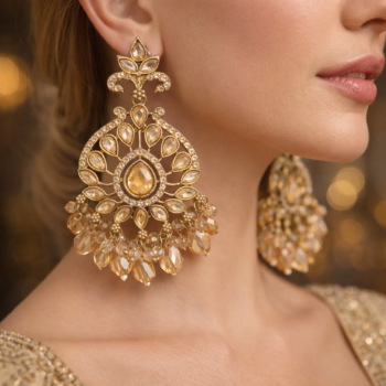 Rajwada Chandrika Earrings