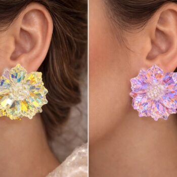 Crystal Blossom Luxe Studs