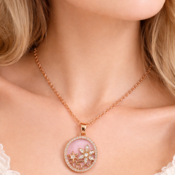 Petal Charm Luxe Pendant Set