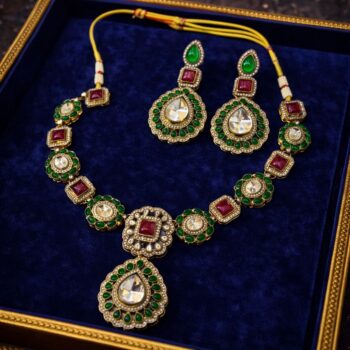 Panna Kundan Royale Set