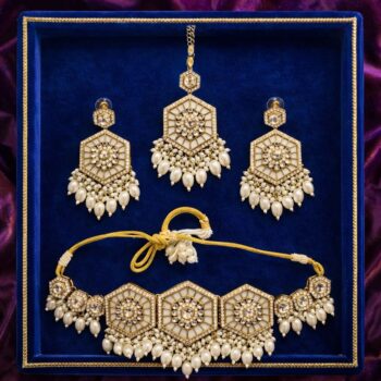 Ivory Pearl Hexagon Designer Set