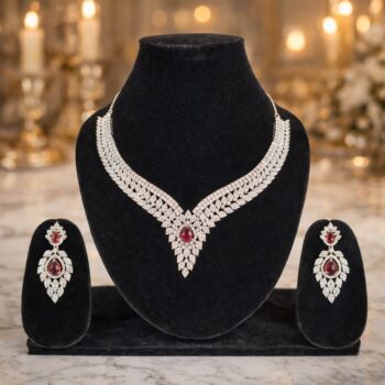Crimson Royale Diamond Set