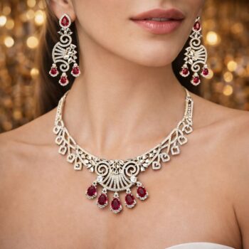 Emerald Royale Grace Necklace Set