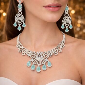 Aqua Celestia Necklace Set