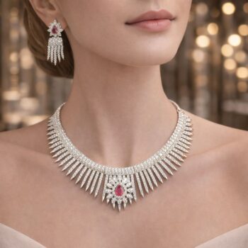 Scarlet Empress Necklace Set